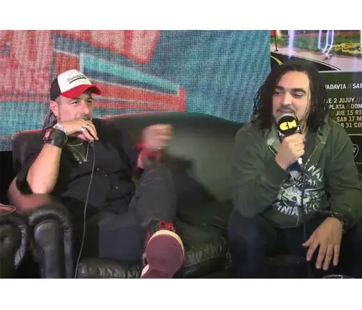 Kapanga dio una entrevista desde el Luna Park, festejando sus 20 Aos en la msica